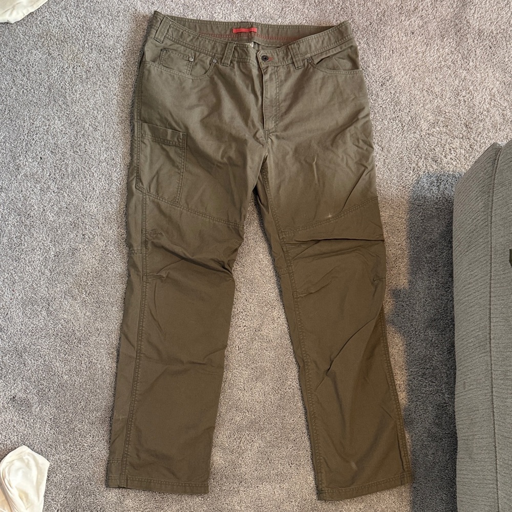 L.L. Bean Men's Olive Cargo Pants